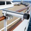 Fishing Rod Holder, Stainless Steel Clamp on Rod Holder, Rail Mount Fishing Poles Holder for Rails 22-25mm,25-32mm