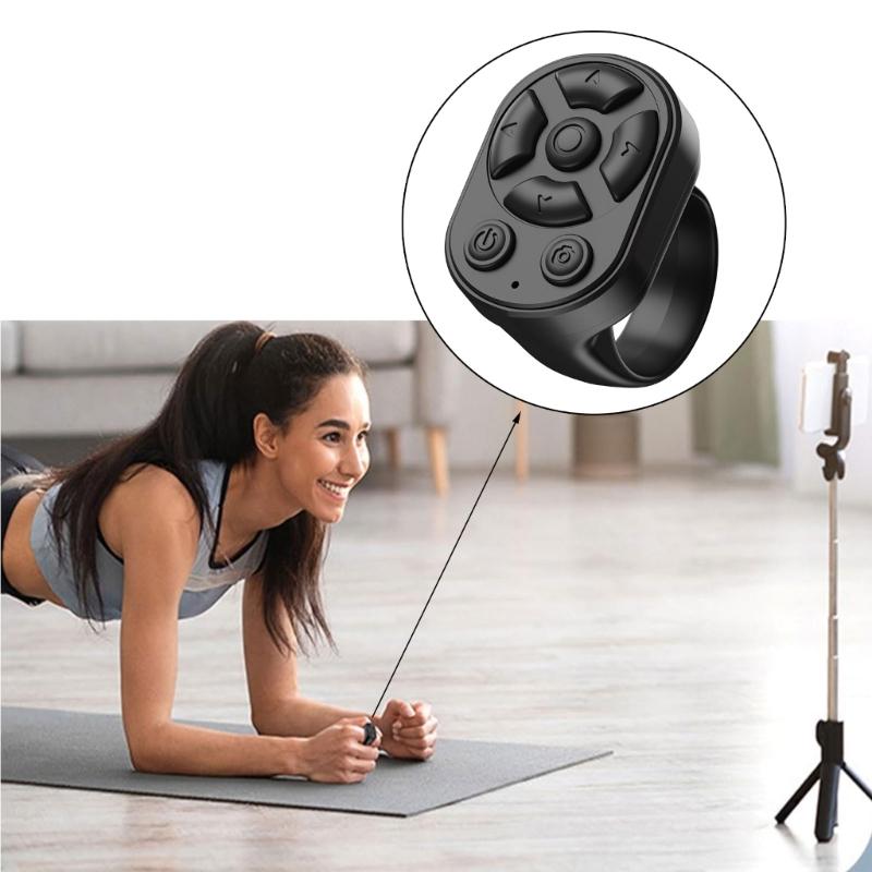 Remote Control for Page Turner Camera Video Recording Remote Scrolling Page Turner Clicking for Mobile Phone