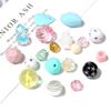 50g/bag Candy Color Mixing Style Acrylic Beads for Jewelry Making DIY Handmade Bracelets Necklace Phone Key Chain Accessories
