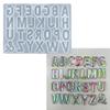 Capital Letter Shaped Silicone Resin Mold Jewelry Casting Molds Ornament Moulds Silicone Casting Tools Silicone Material