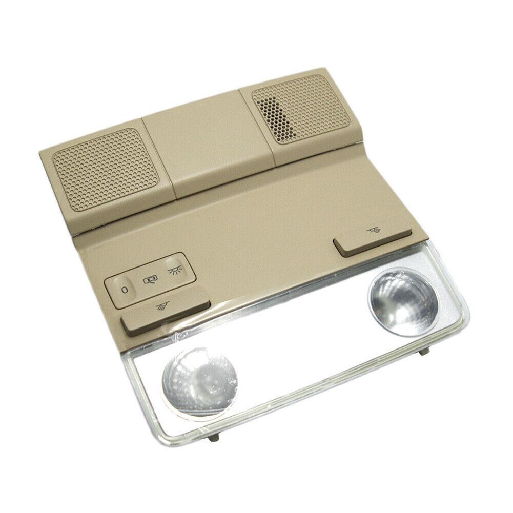 Beige Car Interior Overhead Reading Light for Golf MK5 MK6 Stable Characteristics Easy Installation Factory Specs Reliable