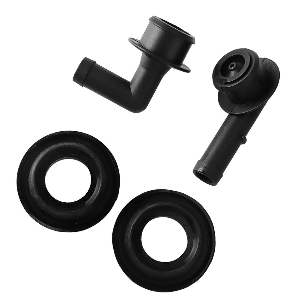 PCV Entlüftungsventil Winkel Tülle Set 53013360AA Hocheffizient Robust Auslaufsicher PCV Entlüftungsventil für