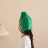 Novel Funny Little Grass Headgear Plush Little Grass Hat Cartoon Plant Headgear Hat Photography Props for Women Men