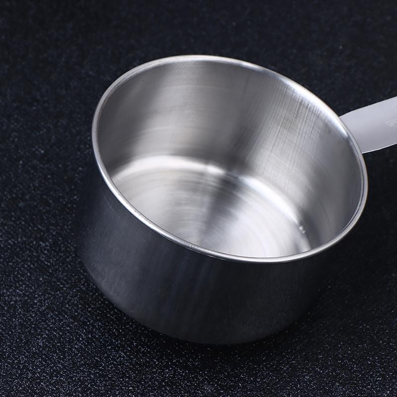 4/6/8Pcs Set Stainless Steel Measuring Spoon Cup With Scale Measuring Ruler Egg Beater Spoon Kitchen Baking Measuring Tool