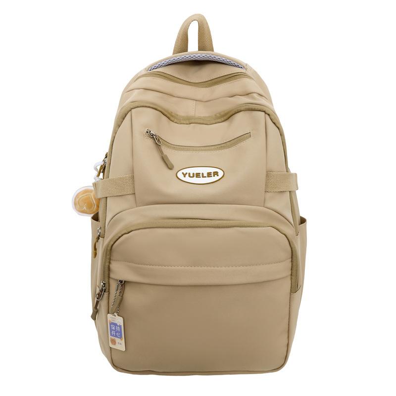 Schoolbag Female Korean Version Casual Campus Versatile Junior High School Large Capacity Backpack Japanese High School Student Girl Backpack