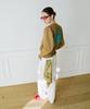 GREENBUTTER Mid Rise Pocket Pants (Cream)