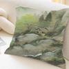 China Painting Personalized Picture Text Home Decorative Pillows Household Gifts 45x45cm