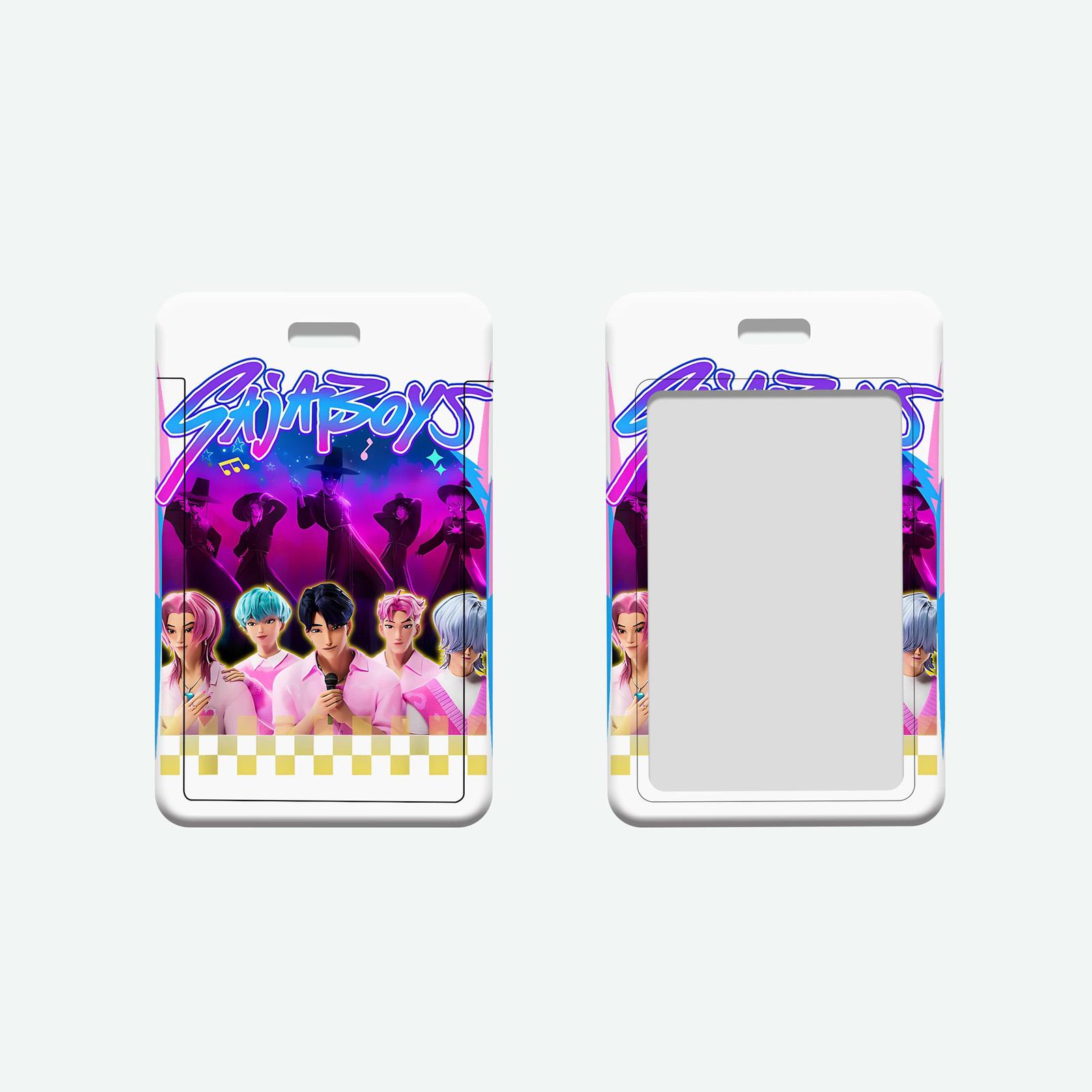 

Cartoon Card Holder, Student ID Holder, Bus Meal Card, Chest Badge, Student Meal Card One Size