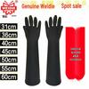 Acid & Alkali Resistant Non-Slip Latex Gloves for Chemical Experiments