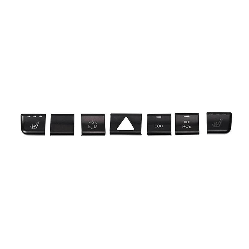 Autocollants Boutons De Climatiseur De Console De Voiture, Garniture Pour Mercedes Benz Gla, Xachcla, C117, Classe A B, W176