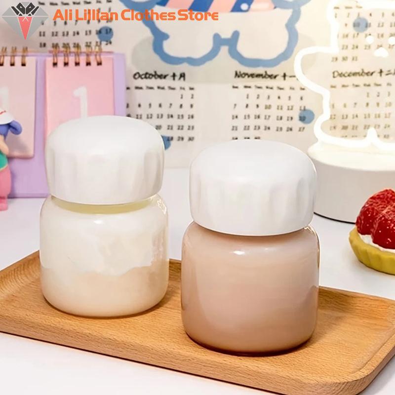 300ml High Borosilicate Glass Water Cup Transparent With Scale Mini Fat Cup Portable Juice Mug Drink Container Travel Home Gift