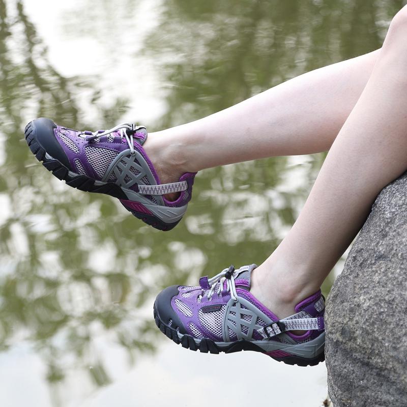 Zomer Wadelschoenen Wandelschoenen voor Mannen Outdoor Aqua Strand Blotevoeten Sneakers Vrouwen Ademend Sneldrogend Sport Wandelschoenen Mannen