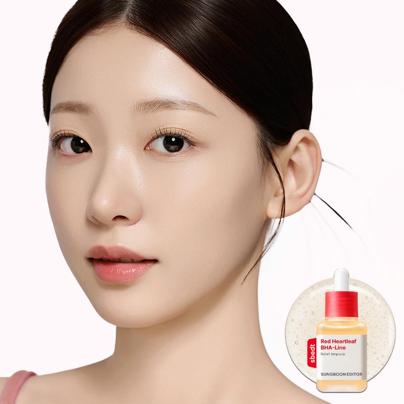 SUNGBOON EDITOR Red Heartleaf BHA-Lino Relief Ampoule 40ml