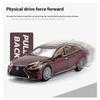 1/32 LEXUS LS500H Alloy Car Model Diecast Toy Metal Car Sound & Light Model Home Interior Decorations Collection Gift for Boys