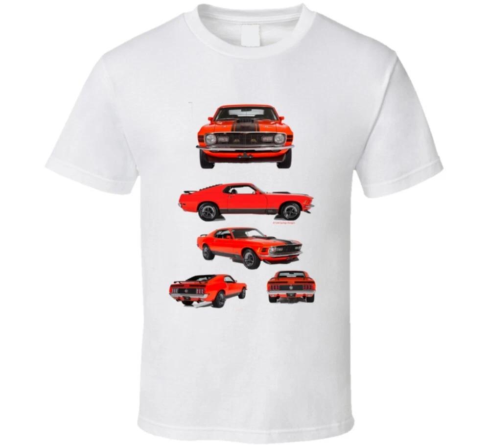 1970 Mustangs Mach Musclecar Ponycar Hot Rod Classic Gift T Shirt S