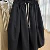 Plus Size A-line Wide-Leg Summer Pants for Women with Elastic Waist and Large Leg Opening