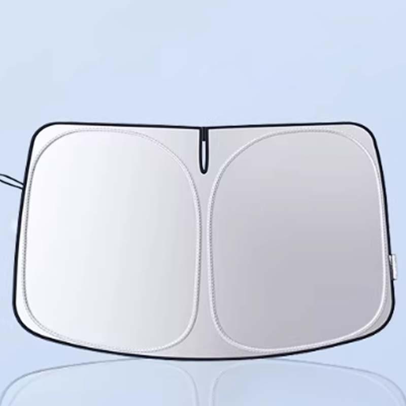 2026 Frame-Style Car Sunshade: Thick Aluminum Foil for Heat Insulation & UV Protection