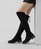 Chaakan Ivan Fur-Lined Knee-High Long Boots Blsdr4E235