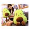 Cute Plush Fruit Stuffed Doll Large Avocado Pillow Cartoon Food Children Lovely Soft Christmas Birthday Gift Bedroom Living Room, 30cm