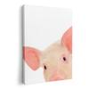 Art Panel Painting Decoration Igsticker 420mm X 297mm A3 Photo Wall Hanging Wooden Frame Interior Stylish 002775 Animal Pig Animal Photo