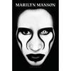 Marilyn Manson Defiant Face Poster Flag Fabric Textile Wall Banner Official