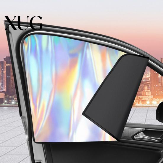 Car Window Shades 1/4Pcs Sun Magnetic Baby Rear Shade for Breathable Side UV Protection Privacy Mesh Sunshade Covers Folding Curtain Most Vehicles &