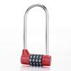 Lengthened Shackle Lock 4 Digit Password Combination Lock Anti-Theft Travel Suitcase Luggage Code Lock Security Tools Hardware