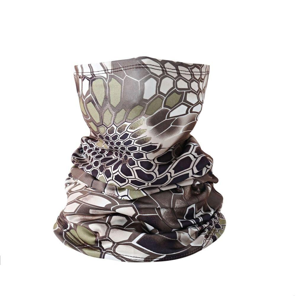 Sweat-absorbent Mountain Climbing Scarf Windproof Cycling Scarf Mountaineering Face Mask  Summer