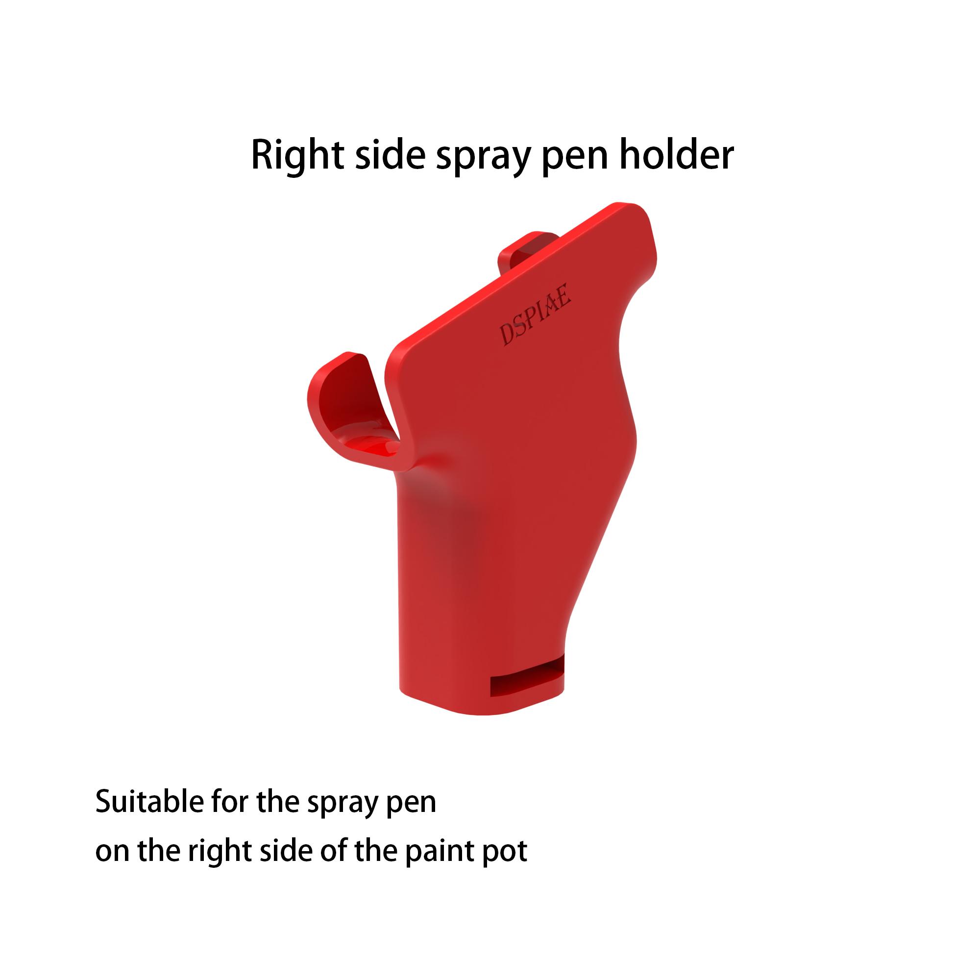 

DSPIAE PT-AR-01 PT-AR-02 PT-AR-03 Quick Pull Spray Pen Holder Allows for Free Adjustment and Stable Storage 360 Degree Rotation