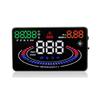 E300 HUD OBD II Car Display with Speed Alert Reflective OBD 2 Interface for Car Driving 5.5-inch