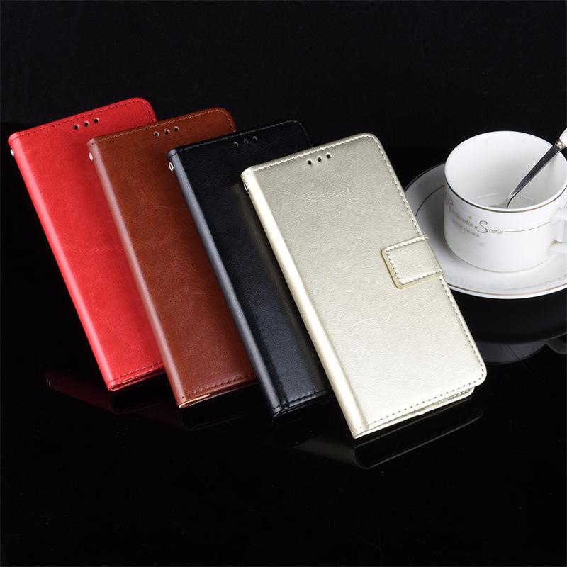 Fairphone 5/6 Leather Flip Case with Card Slot and Lanyard