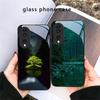 Wald Bach Muster Für Honor X5 Plus X30 X9c Smart X5b X9a X30 Max X50i 30 Pro 50 Pro 70 90 Smart 200 Lite Glas Handyhülle