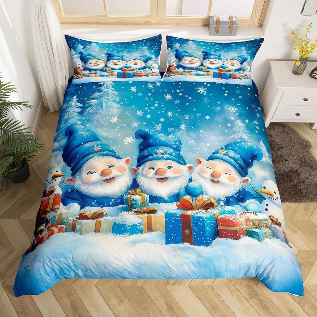 Comforter Christmas Xmas Tree Queen Size Soft Comfortable And Warm Printed For Boys And Girls Room Decoration