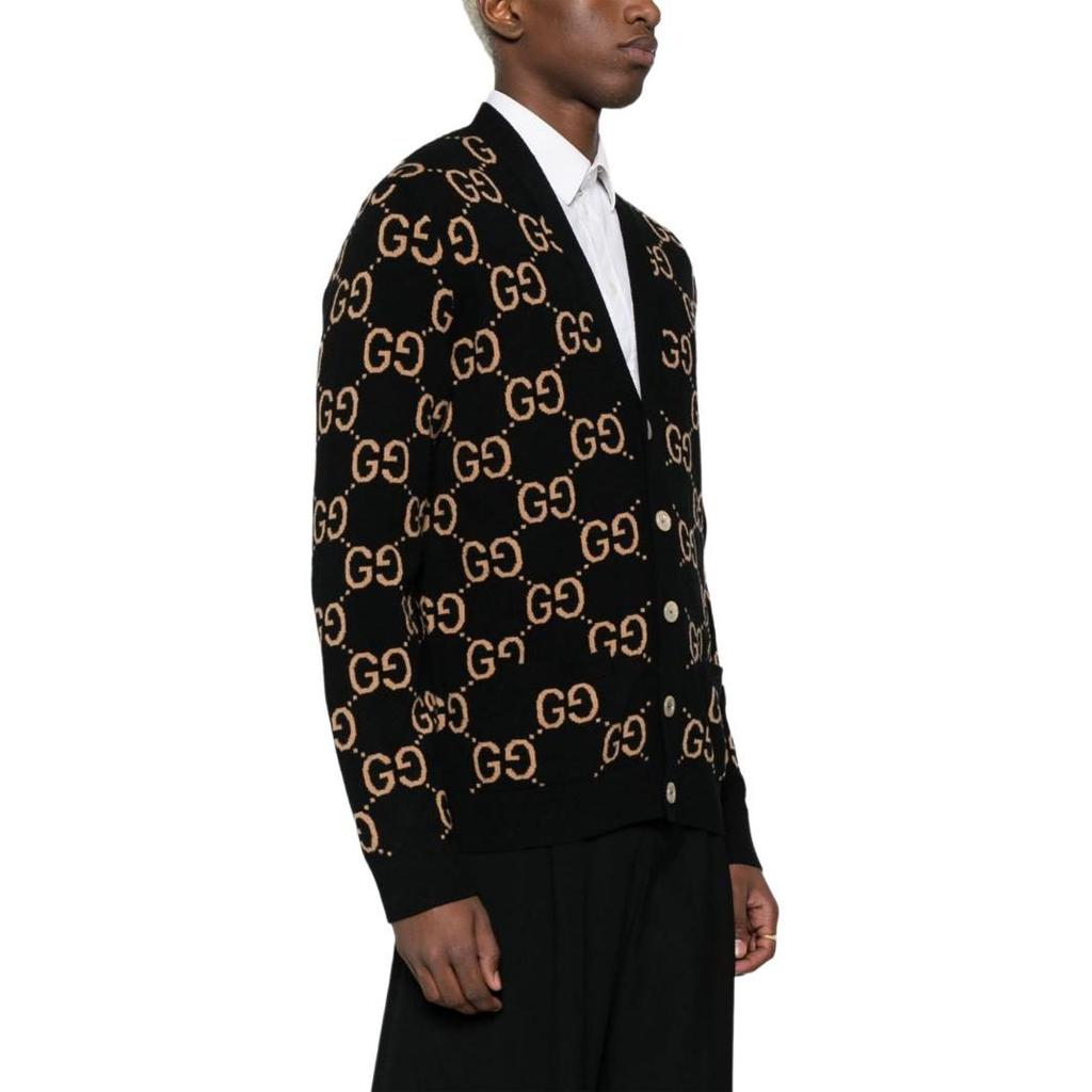 GUCCI Gg Jacquard Button-Up Cardigan 694758-XKCC5-1440