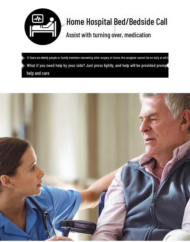 Wireless SOS Call Button for Elderly Care