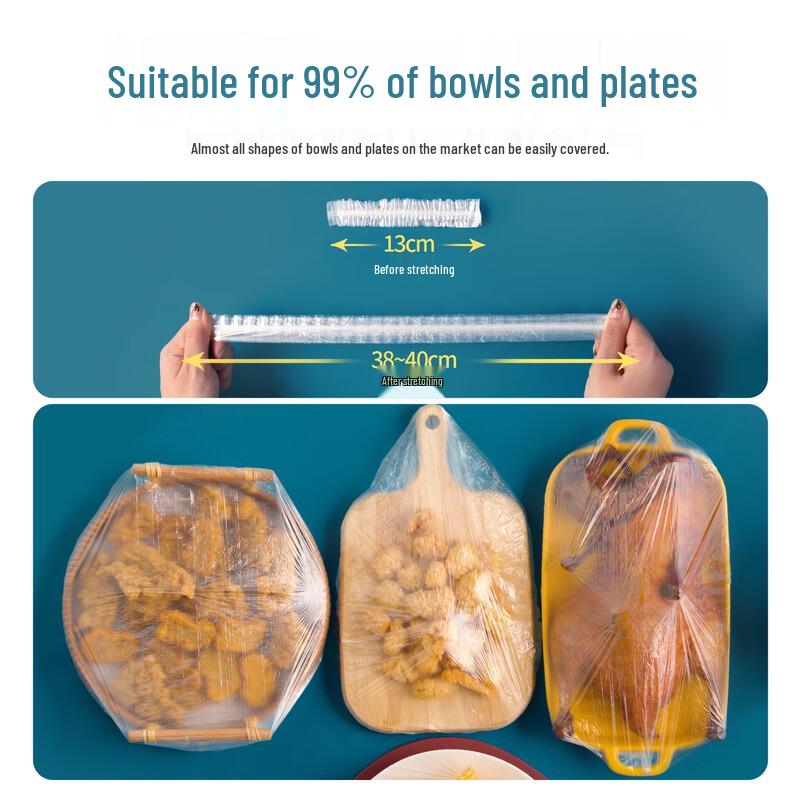 CHAHUA Disposable Elastic Food Covers