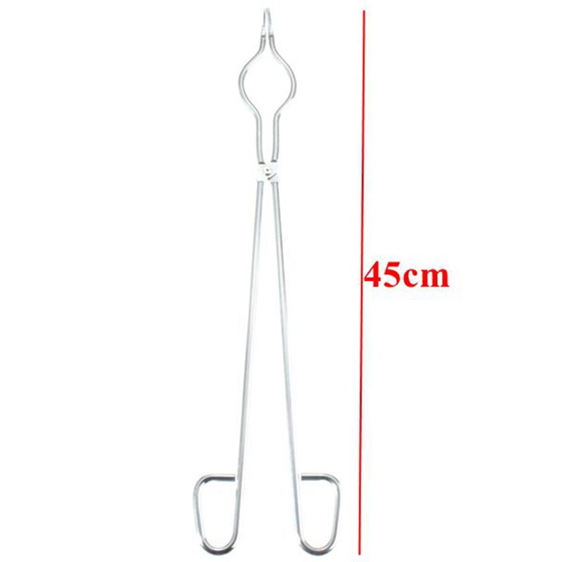 A96I-5Stk 45cm Edelstahl Tiegelzange Klemme Schmelzofen Zangenhalter