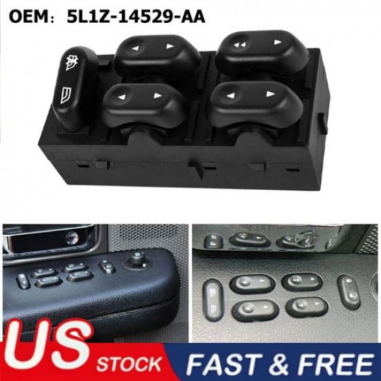 For 2004-2008 Ford F150 Power Master Window Door Switch Control Window Door Lock