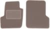 Beige Front Floor Mats For: Jeep Wrangler TJ SUV (1996-2006)