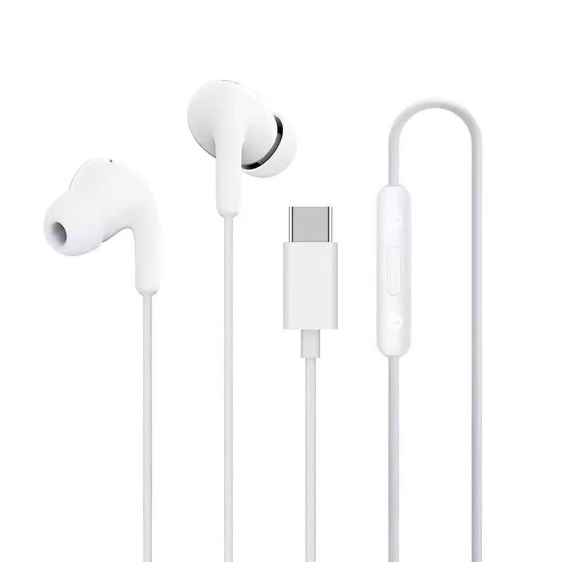 Noise-Reducing Type-C Wired Earphones: Universal In-Ear with High-Quality Call Sound