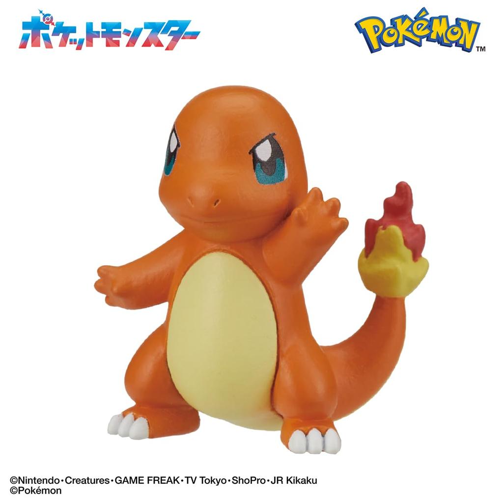 Bandai Bikkura Tamago Pokémon Figure Collection Battle Style Target Age 3 and Up