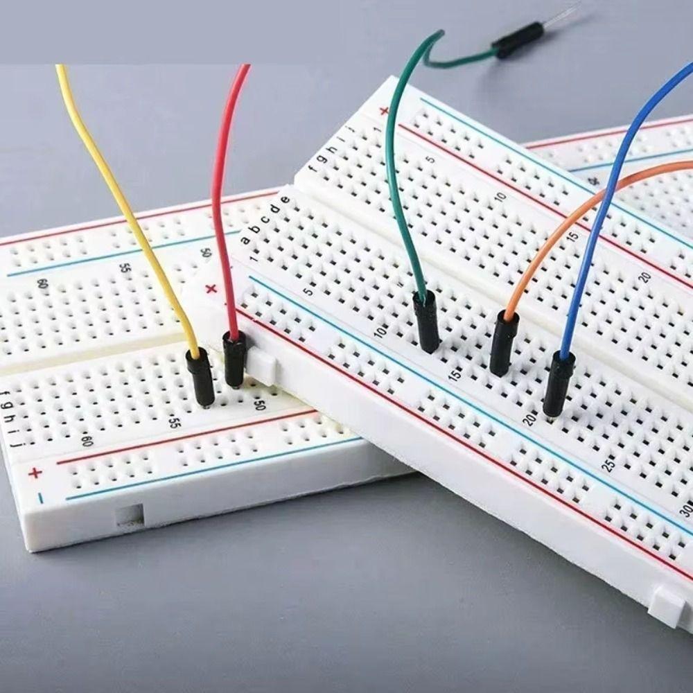U Shape 830-Hole Breadboard 830 Tie Points Experimental Connection Board  Circuit Testing