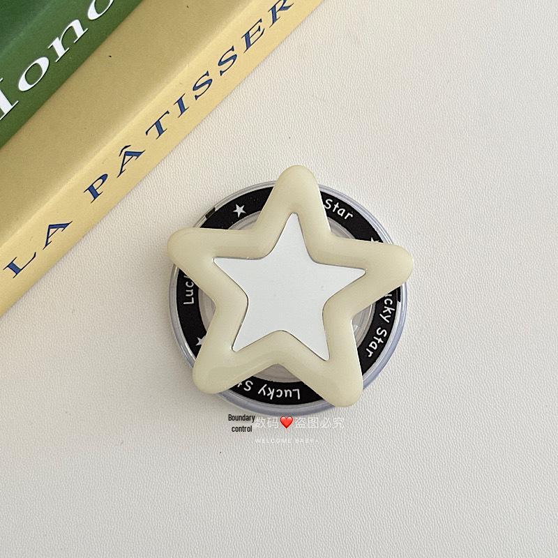 Fun Cartoon Mirror Pattern for MagSafe Magnetic Brackets: Cute Phone Accessory