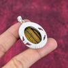 Tiger's Eye 925 Solid Sterling Silver Pendant, Handmade Gemstone Pendant, Gift For Mom Antique Jewelry