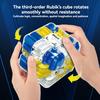 Popularna kostka 3D z obracającą się kulką, kostka trzeciego rzędu, wszechstronny labirynt z torem, zabawka logiczna z kulką do chodzenia dla myślenia dzieci