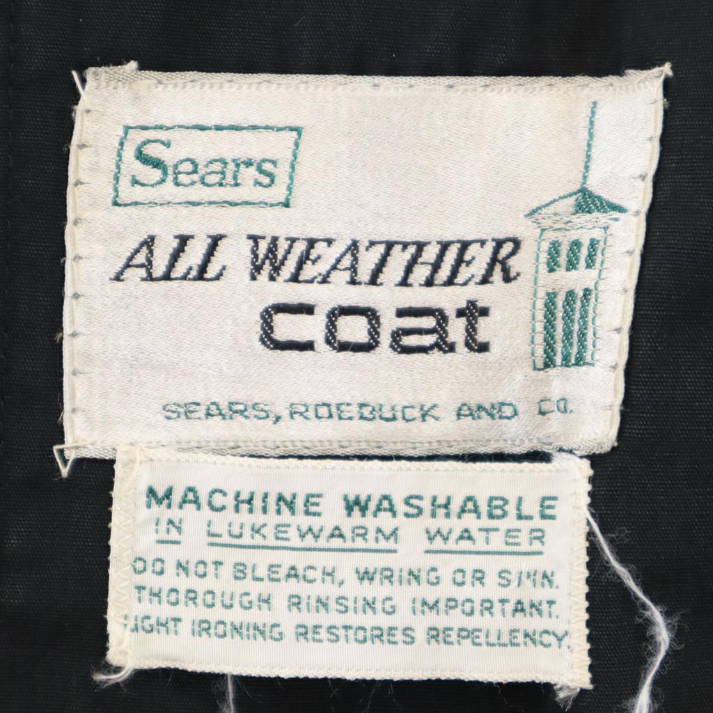 Sears 70s 80s vintage Stainless collar coat gray Men's Used