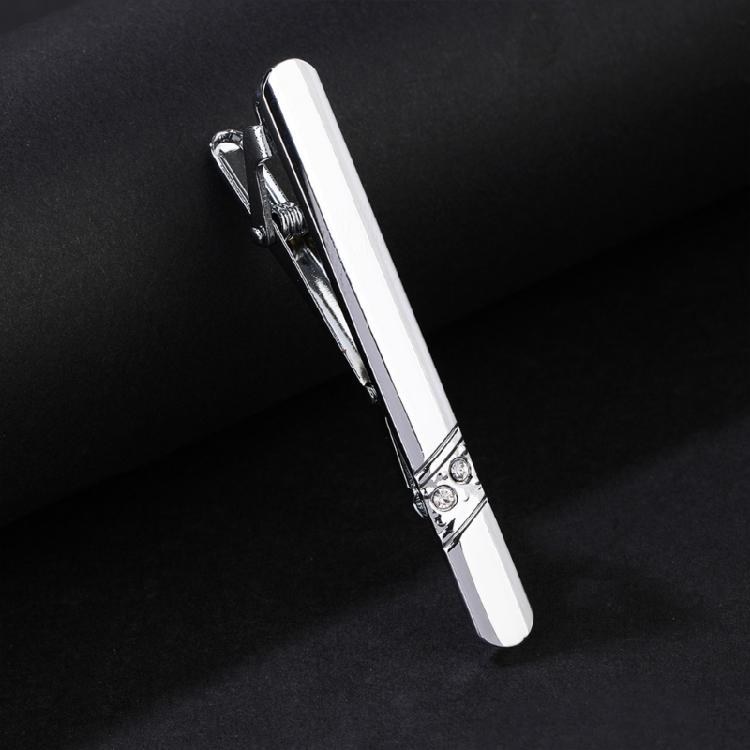 Functional Tie Clip for Men Securely Holds Tie in Place for Formal Gatherings