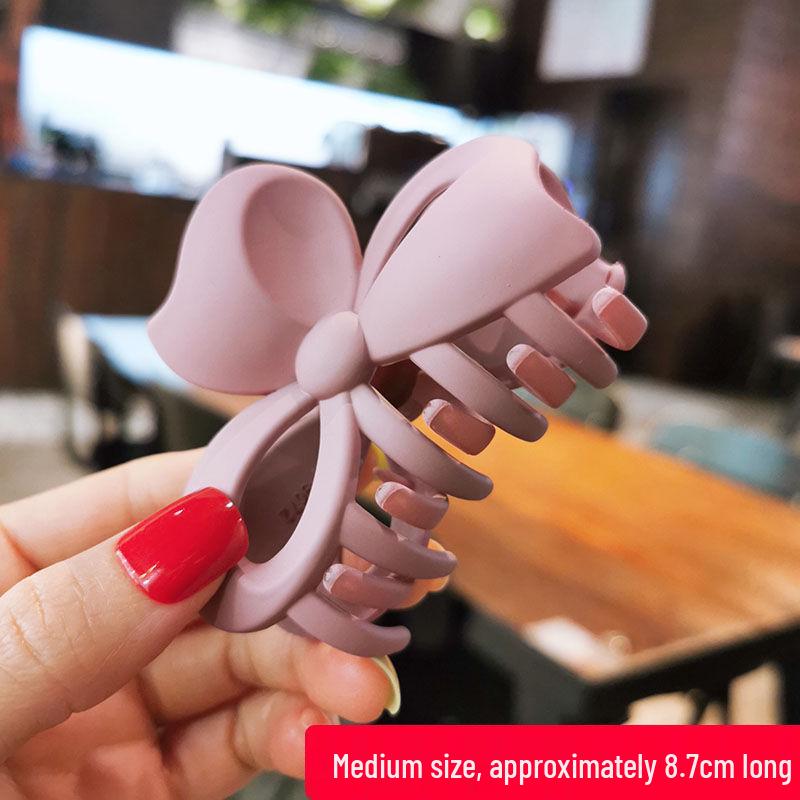 

Korean Style Large Acrylic Updo Hair Claw - Dragon Bone Design