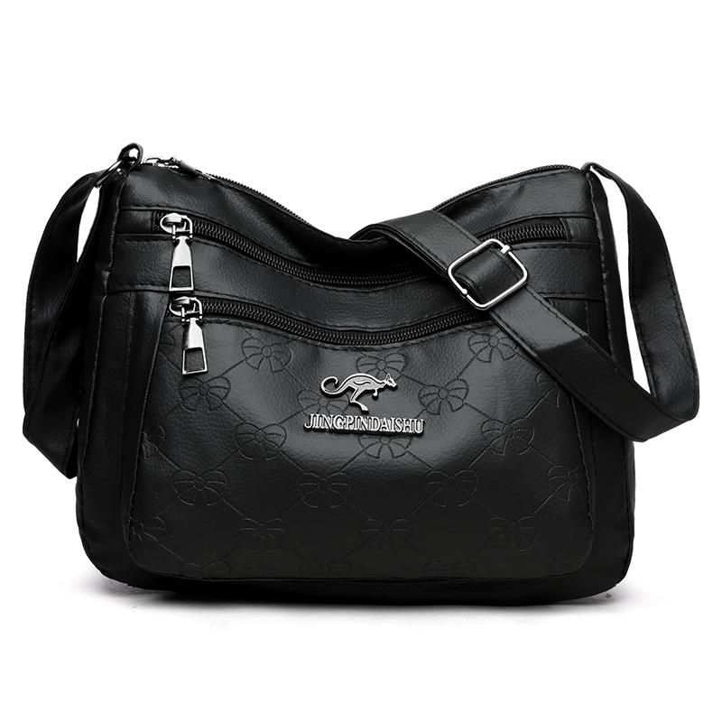 Módní tištěná crossbody taška pro ženy a taška přes jedno rameno pro matky středního věku