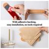 Coffee Filter Storage Strong Adhesive Wall Paper Dispenser Rack Cone Coffee Filter Wall Organizer For Bar Shops Kitchens